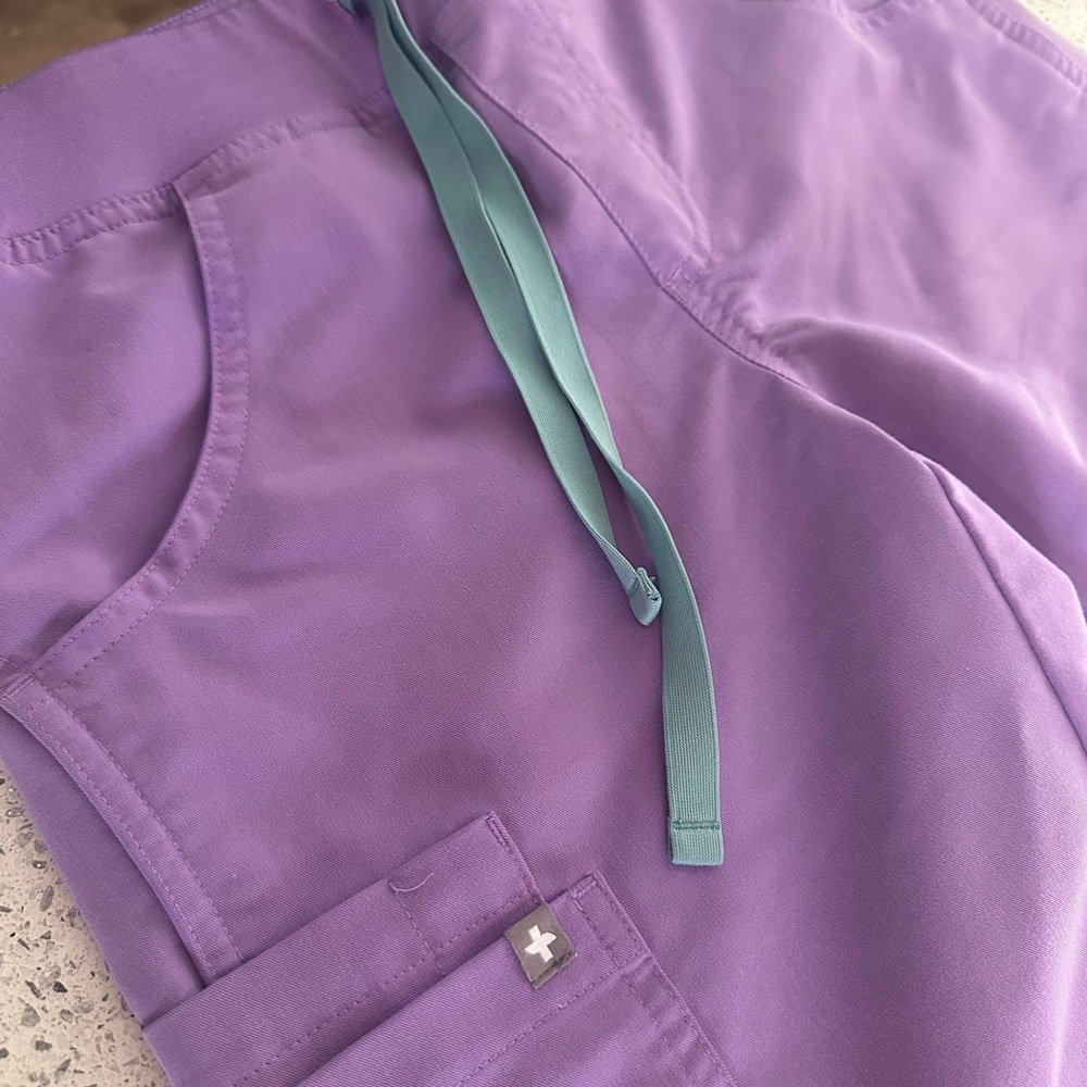 Figs Lavender Scrub Bottoms KADE XXS/T